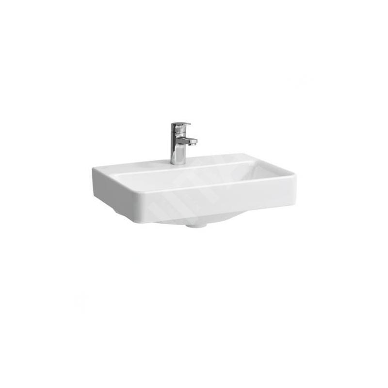 Laufen Pro S - Lavabo Compact, 550x380 mm, 1 trou robinetterie, sans trop-plein, avec LCC, blanc H8189584001561 Laufen Pro S - Lavabo Compact, 550x380 mm, 1 trou robinetterie, sans trop-plein, avec LCC, blanc H8189584001561
