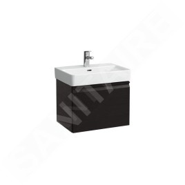 Laufen Pro S - Lavabo Compact, 550x380 mm, 1 trou pour robinetterie, avec LCC, blanc H8189584001041