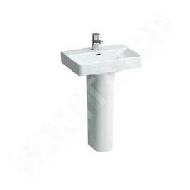 Laufen Pro S - Lavabo Compact, 550x380 mm, 1 trou pour robinetterie, avec LCC, blanc H8189584001041