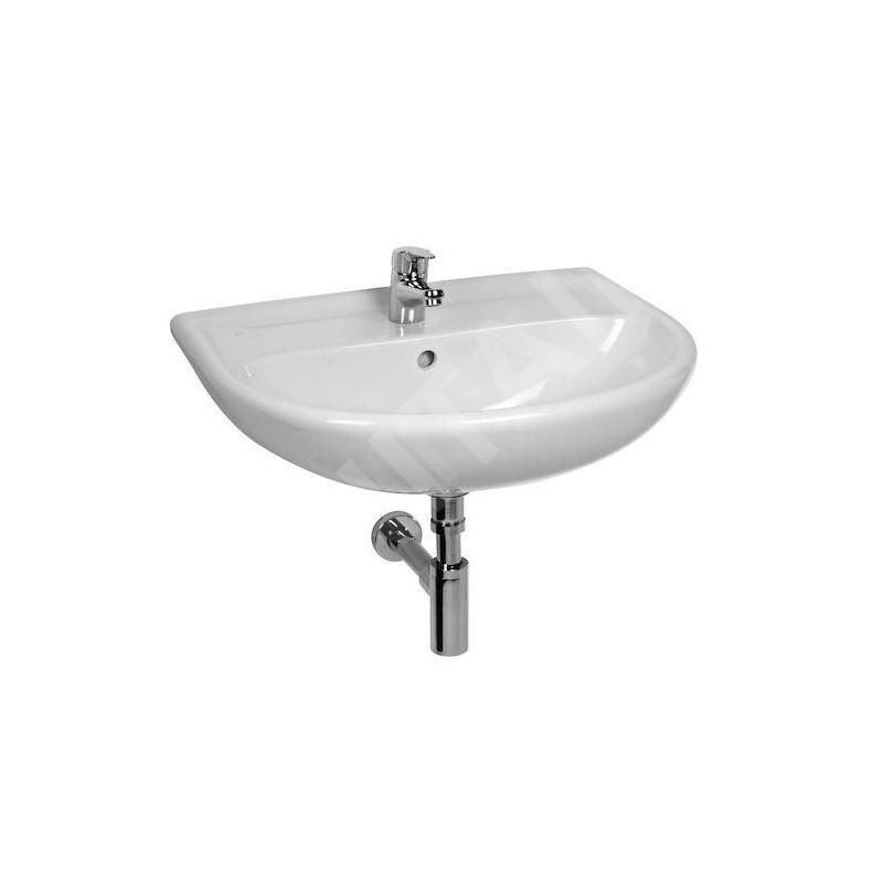 Jika Lyra plus - Lavabo 500x410mm mm, avec trop-plein, sans trou pour robinetterie, blanc H8143810001091 Jika Lyra plus - Lavabo 500x410mm mm, avec trop-plein, sans trou pour robinetterie, blanc H8143810001091