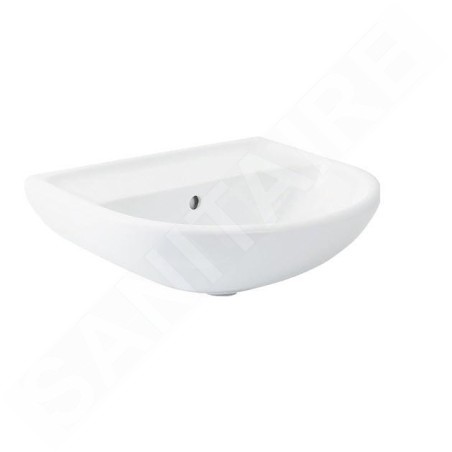 Jika Lyra plus - Lavabo, 650x520 mm, avec trop-plein, blanc H8143840001091
