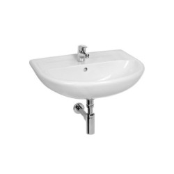 Jika Lyra plus - Lavabo, 650x520 mm, avec trop-plein, trou pour robinetterie, blanc H8143840001041