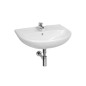 Jika Lyra plus - Lavabo, 650x520 mm, avec trop-plein, trou pour robinetterie, blanc H8143840001041 Jika Lyra plus - Lavabo, 650x520 mm, avec trop-plein, trou pour robinetterie, blanc H8143840001041