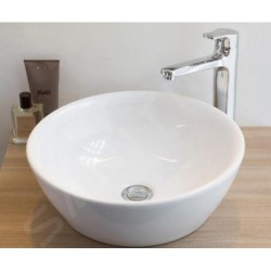 Laufen Pro - Lavabo, 420x420 mm, sans trou pour robinetterie, blanc H8129620001091