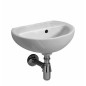 Kolo Rekord - Lavabo, 400x330 mm, sans trou pour robinet, blanc K92040000