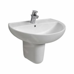 Kolo Rekord - Lavabo, 600x455 mm, 1 trou pour robinetterie, blanc K91160000
