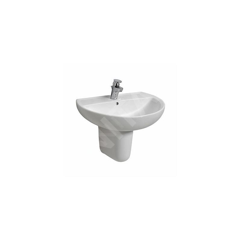 Kolo Rekord - Lavabo, 600x455 mm, 1 trou pour robinetterie, blanc K91160000