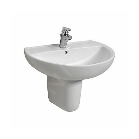 Kolo Rekord - Lavabo, 600x455 mm, 1 trou pour robinetterie, blanc K91160000