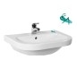 Jika Baby - Lave-mains enfant 450x370 mm, avec trop-plein, avec trou pour robinetterie, blanc alpin H8156140001341