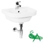 Jika Baby - Lave-mains enfant 450x370 mm, avec trop-plein, avec trou pour robinetterie, blanc alpin H8156140001341