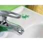 Jika Baby - Lave-mains enfant 450x370 mm, avec trop-plein, avec trou pour robinetterie, blanc alpin H8156140001341