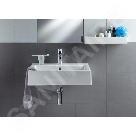 Kolo Twins - Lavabo, 500x460 mm, 1 point d'amorçage, blanc L51150000