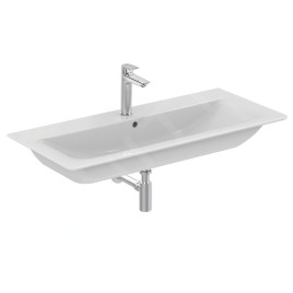 Ideal Standard Connect Air - Lavabo à encastrer 1040x460x160 mm, un trou pour mitigeur, blanc E027401