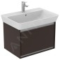 Ideal Standard Connect Air - Lavabo Cube 650x460x160 mm, avec déversoir, ouverture pour mitigeur, avec Ideal Plus, blanc E0297MA Ideal Standard Connect Air - Lavabo Cube 650x460x160 mm, avec déversoir, ouverture pour mitigeur, avec Ideal Plus, blanc E0297MA