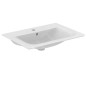 Ideal Standard Connect Air - Lavabo d’ameublement, 640x460x165 mm, avec déversoir, avec trou pour mitigeur, avec Ideal Plus, Ideal Standard Connect Air - Lavabo d’ameublement, 640x460x165 mm, avec déversoir, avec trou pour mitigeur, avec Ideal Plus,