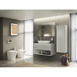 Ideal Standard Connect Air - Lavabo pour plaque 600x400x130 mm, avec Ideal Plus, blanc E0348MA