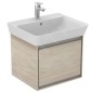 Ideal Standard Connect Air - Lavabo Cube 550x460x160 mm, avec déversoir, ouverture pour mitigeur, avec Ideal Plus, blanc E0299MA Ideal Standard Connect Air - Lavabo Cube 550x460x160 mm, avec déversoir, ouverture pour mitigeur, avec Ideal Plus, blanc E0299MA