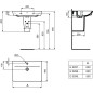 Ideal Standard Connect Air - Lavabo Cube 600x460x160 mm, avec déversoir, ouverture pour mitigeur, avec Ideal Plus, blanc E0298MA Ideal Standard Connect Air - Lavabo Cube 600x460x160 mm, avec déversoir, ouverture pour mitigeur, avec Ideal Plus, blanc E0298MA