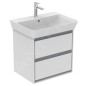 Ideal Standard Connect Air - Lavabo Cube 600x460x160 mm, avec déversoir, ouverture pour mitigeur, avec Ideal Plus, blanc E0298MA Ideal Standard Connect Air - Lavabo Cube 600x460x160 mm, avec déversoir, ouverture pour mitigeur, avec Ideal Plus, blanc E0298MA