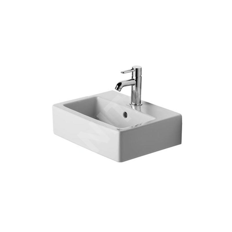 Duravit Vero - Meuble lave-mains 450x350 mm, avec un trou pour robinetterie, blanc alpin 0704450027