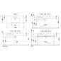 Duravit Vero - Lavabo 1250x490 mm, avec un trou pour robinet, blanc alpin 0329120000 Duravit Vero - Lavabo 1250x490 mm, avec un trou pour robinet, blanc alpin 0329120000