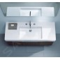 Duravit Vero - Lavabo 1250x490 mm, avec un trou pour robinet, blanc alpin 0329120000 Duravit Vero - Lavabo 1250x490 mm, avec un trou pour robinet, blanc alpin 0329120000