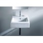 Duravit Vero - Lave-mains 450x350 mm, avec un trou pour robinet, avec WonderGliss, blanc alpin 07044500001