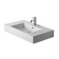 Duravit Vero - Lavabo 850x490 mm, avec un trou pour robinetterie, blanc alpin 0329850000 Duravit Vero - Lavabo 850x490 mm, avec un trou pour robinetterie, blanc alpin 0329850000