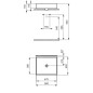 Ideal Standard Strada - Lavabo 500x420x145 mm, avec Ideal Plus, blanc K0776MA Ideal Standard Strada - Lavabo 500x420x145 mm, avec Ideal Plus, blanc K0776MA