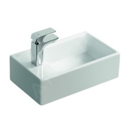 Ideal Standard Strada - Lavabo 450x270x130 mm, 1 ouverture pour mitigeur, avec Ideal Plus, blanc K0817MA