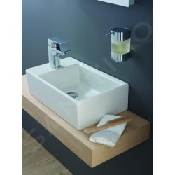 Ideal Standard Strada - Lavabo 450x270x130 mm, 1 ouverture pour mitigeur, avec Ideal Plus, blanc K0817MA