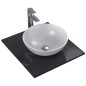 Ideal Standard Strada - Lavabo rond, diamètre : 410 mm, avec Ideal Plus, blanc K0795MA