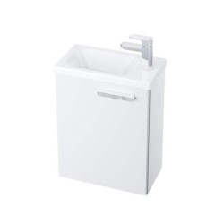 Ravak Chrome - Lave-mains 400x220 mm, avec un trou pour robinet à droite, blanc XJGP1100000