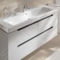 Villeroy & Boch Subway 2.0 - Meubles évier 1300x470 mm, avec trop-plein, avec des trous pour robinet, blanc 7176D001 Villeroy & Boch Subway 2.0 - Meubles évier 1300x470 mm, avec trop-plein, avec des trous pour robinet, blanc 7176D001
