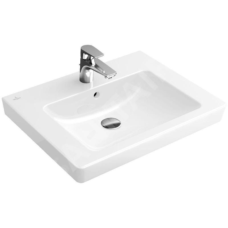 Villeroy & Boch Subway 2.0 - Lavabo avec trop-plein, 600x470 mm, blanc alpin 71136G01 Villeroy & Boch Subway 2.0 - Lavabo avec trop-plein, 600x470 mm, blanc alpin 71136G01