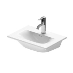 Duravit Viu - Lave-mains 450x320 mm, avec un trou pour robinet, blanc alpin 07334500411