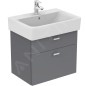 Ideal Standard Connect - Lavabo Cube, 650x460x175 mm, avec déversoir, ouverture pour mitigeur, avec Ideal Plus, blanc E7729MA Ideal Standard Connect - Lavabo Cube, 650x460x175 mm, avec déversoir, ouverture pour mitigeur, avec Ideal Plus, blanc E7729MA