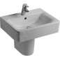 Ideal Standard Connect - Lavabo Cube, 600x460x175 mm, avec déversoir, ouverture pour mitigeur, avec Ideal Plus, blanc E7141MA Ideal Standard Connect - Lavabo Cube, 600x460x175 mm, avec déversoir, ouverture pour mitigeur, avec Ideal Plus, blanc E7141MA