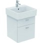Ideal Standard Connect - Lavabo Cube, 600x460x175 mm, avec déversoir, ouverture pour mitigeur, avec Ideal Plus, blanc E7141MA Ideal Standard Connect - Lavabo Cube, 600x460x175 mm, avec déversoir, ouverture pour mitigeur, avec Ideal Plus, blanc E7141MA