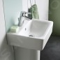 Ideal Standard Connect - Lavabo Cube 500x460x175 mm, avec déversoir, ouverture pour mitigeur, avec Ideal Plus, blanc E7138MA Ideal Standard Connect - Lavabo Cube 500x460x175 mm, avec déversoir, ouverture pour mitigeur, avec Ideal Plus, blanc E7138MA