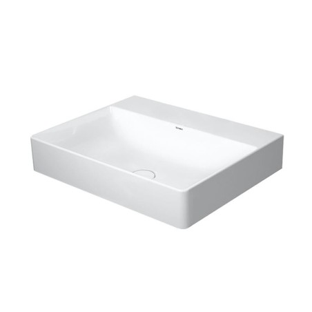 Duravit DuraSquare - Meuble-lavabo 600x470 mm, DuraCeram, avec WonderGliss, blanc alpin 23536000791