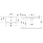 Duravit DuraSquare - Meuble-lavabo 800x470 mm, DuraCeram, blanc alpin 2353800079 Duravit DuraSquare - Meuble-lavabo 800x470 mm, DuraCeram, blanc alpin 2353800079