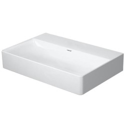 Duravit DuraSquare - Lavabo Compact 600x400 mm, DuraCeram, blanc alpin 2356600070