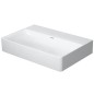 Duravit DuraSquare - Lavabo Compact 600x400 mm, DuraCeram, blanc alpin 2356600070 Duravit DuraSquare - Lavabo Compact 600x400 mm, DuraCeram, blanc alpin 2356600070