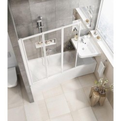 Ravak BeHappy II - Lavabo d'angle 550x665 mm, avec 1 point d'amorçage, droite, blanc XJAP1100001