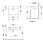 Duravit DuraStyle - Lavabo Med, 650x570 mm, avec 1 trou, avec WonderGliss, blanc alpin 23306500001 Duravit DuraStyle - Lavabo Med, 650x570 mm, avec 1 trou, avec WonderGliss, blanc alpin 23306500001