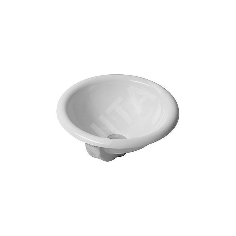 Duravit Architec - Lavabo sans trou, avec trop-plein, diamètre 400 mm, blanc - lavabo 0318400000 Duravit Architec - Lavabo sans trou, avec trop-plein, diamètre 400 mm, blanc - lavabo 0318400000