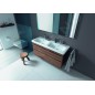 Duravit DuraStyle - Double lavabo de meuble 1300x480 mm, avec 1 trou de robinet, blanc 2338130000 Duravit DuraStyle - Double lavabo de meuble 1300x480 mm, avec 1 trou de robinet, blanc 2338130000