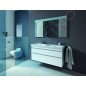 Duravit DuraStyle - Double lavabo de meuble 1300x480 mm, avec 1 trou de robinet, blanc 2338130000 Duravit DuraStyle - Double lavabo de meuble 1300x480 mm, avec 1 trou de robinet, blanc 2338130000