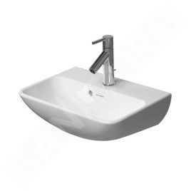Duravit ME by Starck - Lave-mains 450x320 mm, avec WonderGliss, blanc alpin 07194500101